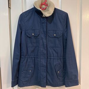 Gap Women's Fleece-lined Blue Jacket
